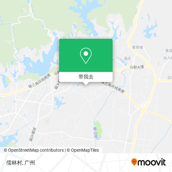 儒林村地图