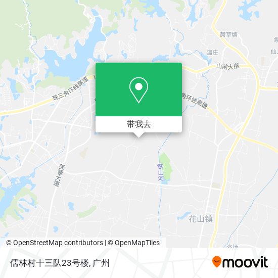 儒林村十三队23号楼地图
