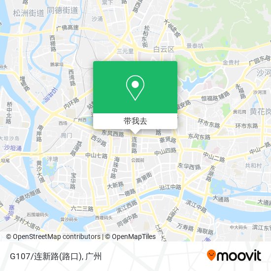 G107/连新路(路口)地图