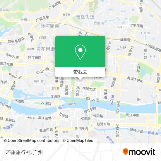 环旅旅行社地图