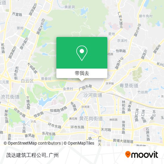 茂达建筑工程公司地图