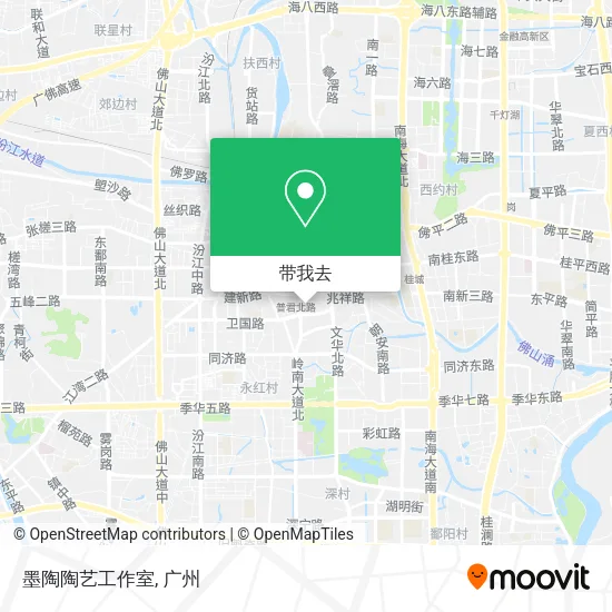 墨陶陶艺工作室地图