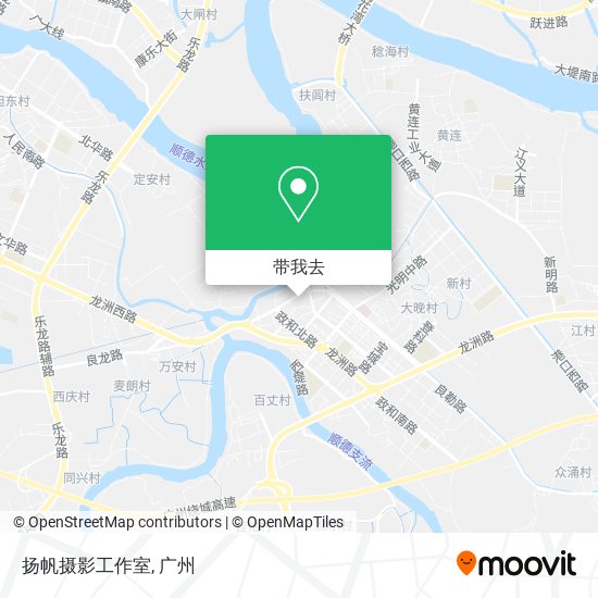 扬帆摄影工作室地图