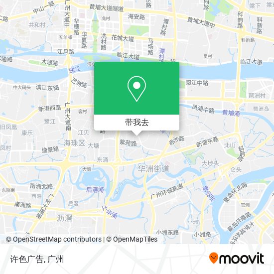 许色广告地图