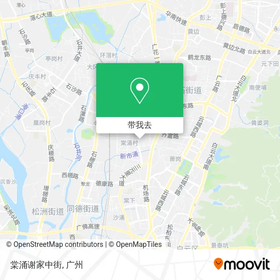 棠涌谢家中街地图
