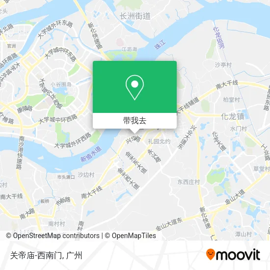 关帝庙-西南门地图