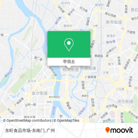 东旺食品市场-东南门地图