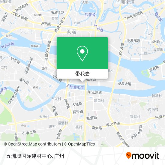 五洲城国际建材中心地图