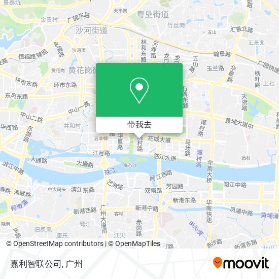 嘉利智联公司地图