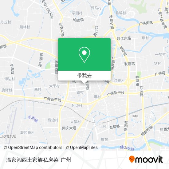 温家湘西土家族私房菜地图