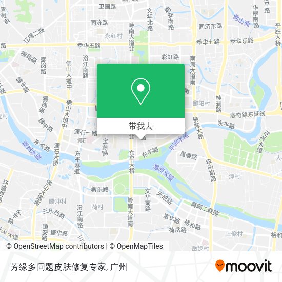芳缘多问题皮肤修复专家地图