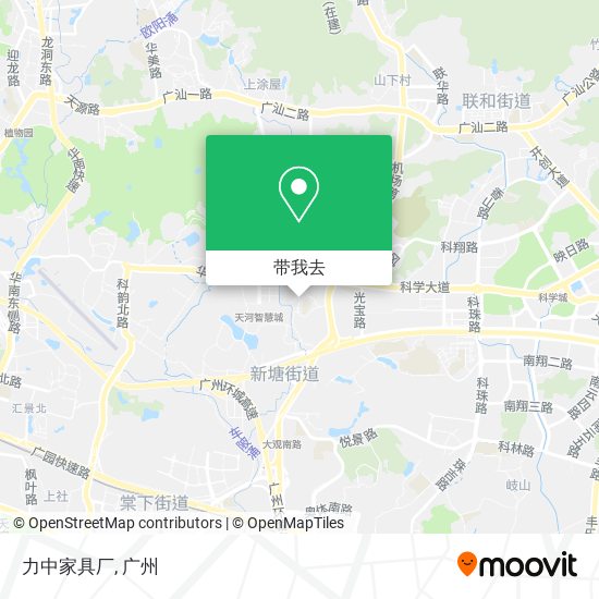 力中家具厂地图