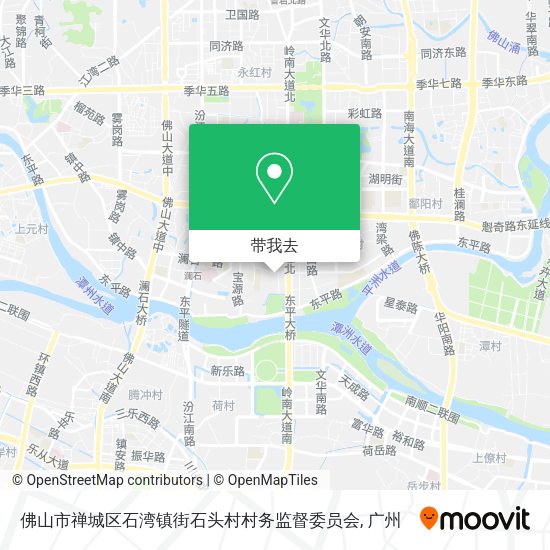 佛山市禅城区石湾镇街石头村村务监督委员会地图