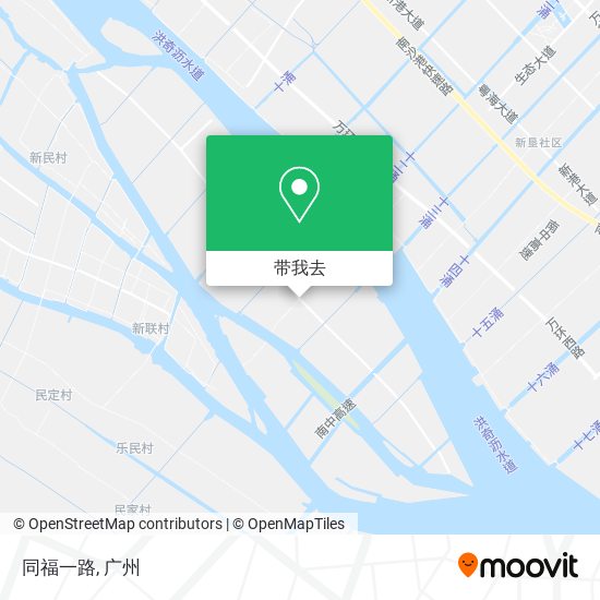 同福一路地图