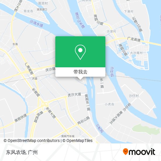 东风农场地图