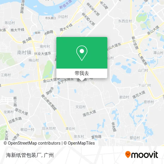 海新纸管包装厂地图