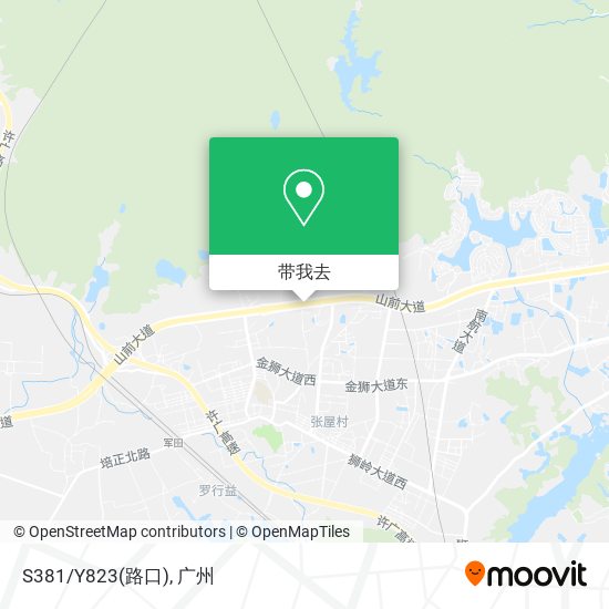 S381/Y823(路口)地图