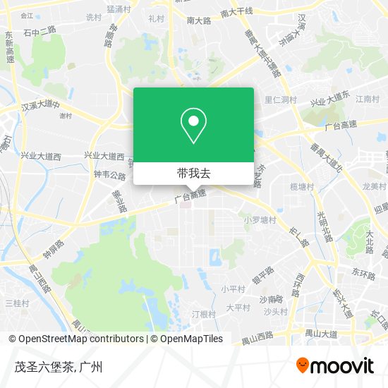 茂圣六堡茶地图