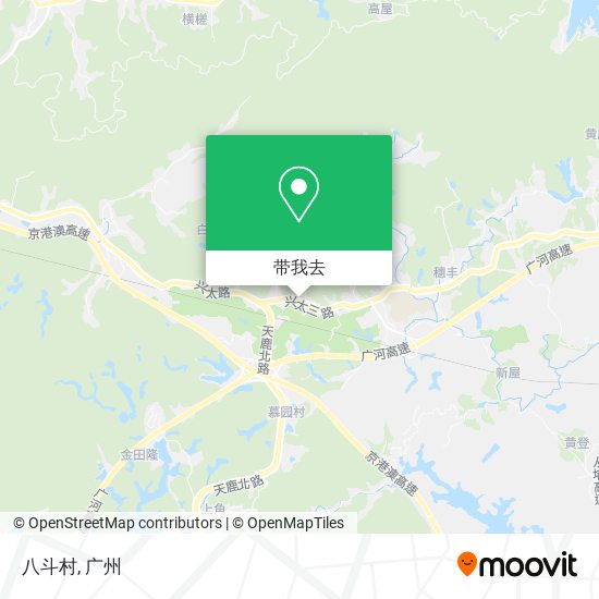 八斗村地图