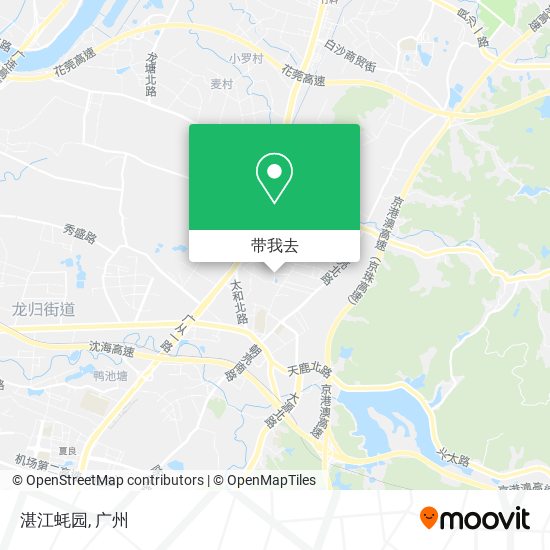 湛江蚝园地图