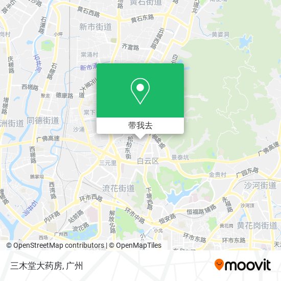 三木堂大药房地图