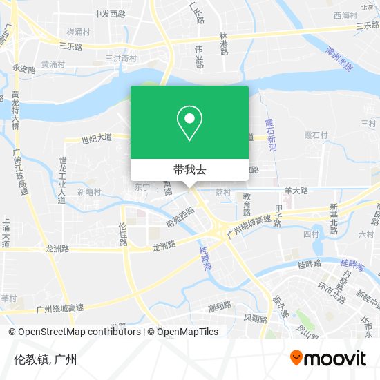 伦教镇地图
