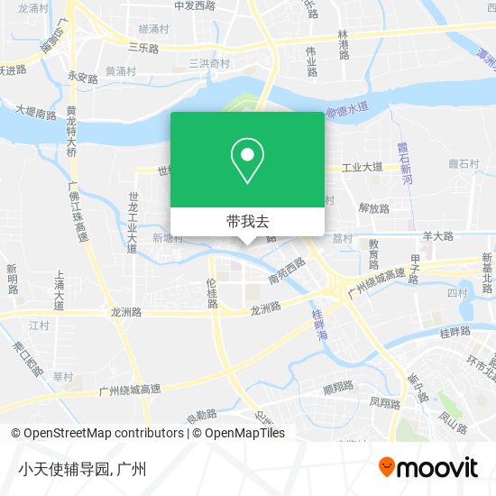 小天使辅导园地图