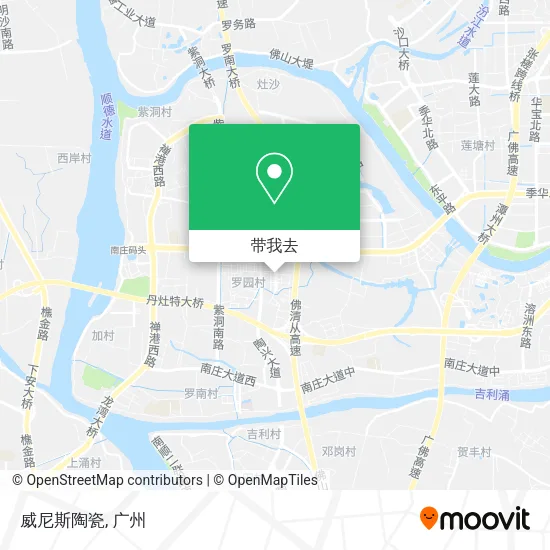 威尼斯陶瓷地图