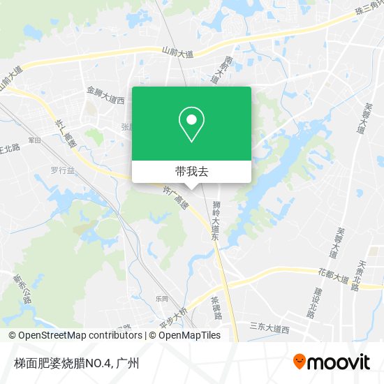 梯面肥婆烧腊NO.4地图
