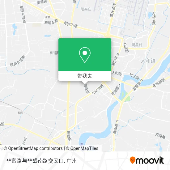 华富路与华盛南路交叉口地图