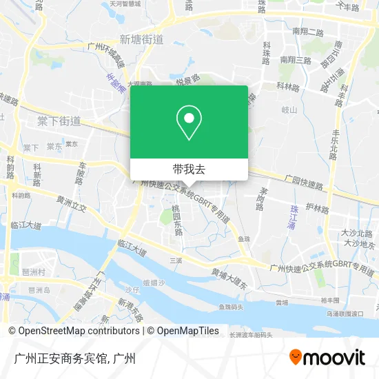 广州正安商务宾馆地图