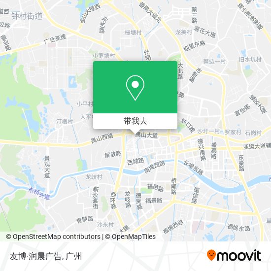 友博·润晨广告地图