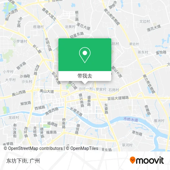 东坊下街地图