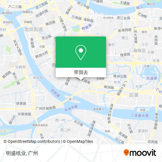 明盛纸业地图