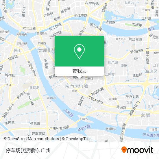 停车场(燕翔路)地图
