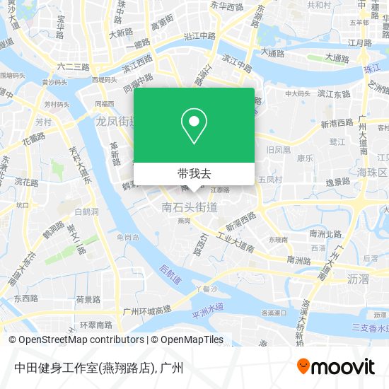 中田健身工作室(燕翔路店)地图
