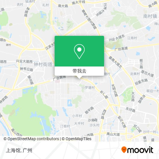 上海馆地图