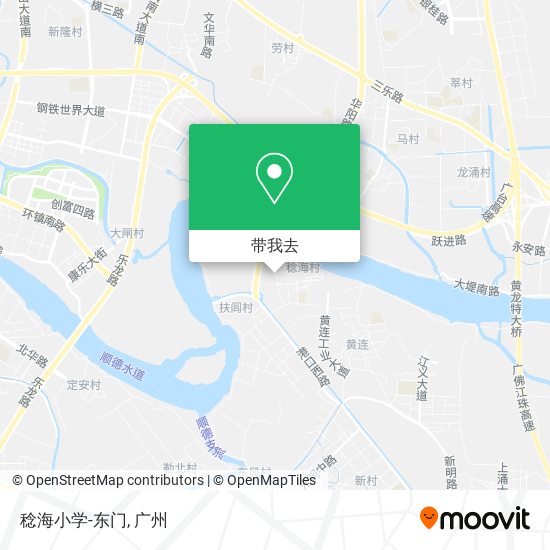 稔海小学-东门地图