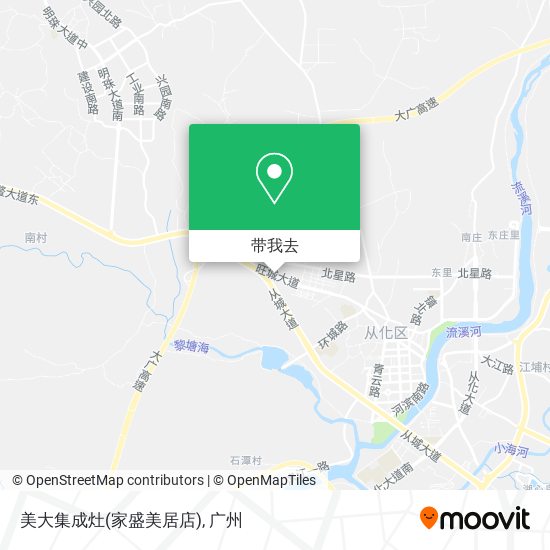 美大集成灶(家盛美居店)地图