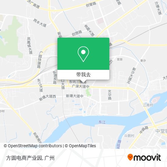 方圆电商产业园地图