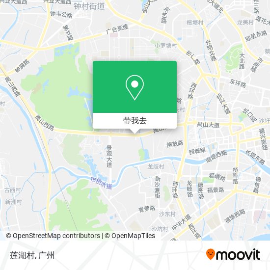 莲湖村地图