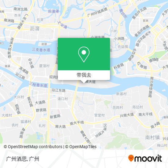 广州酒思地图