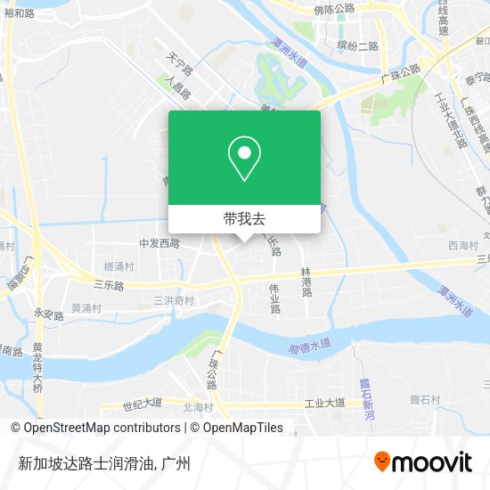 新加坡达路士润滑油地图