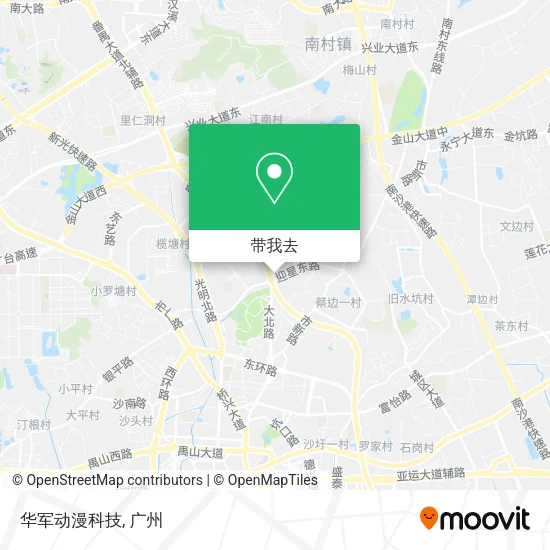 华军动漫科技地图