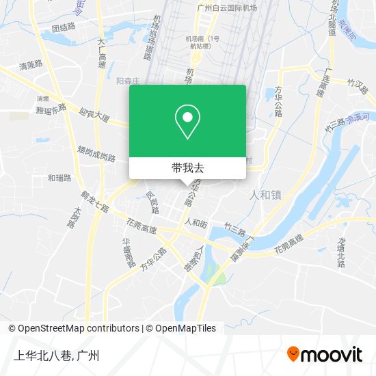 上华北八巷地图