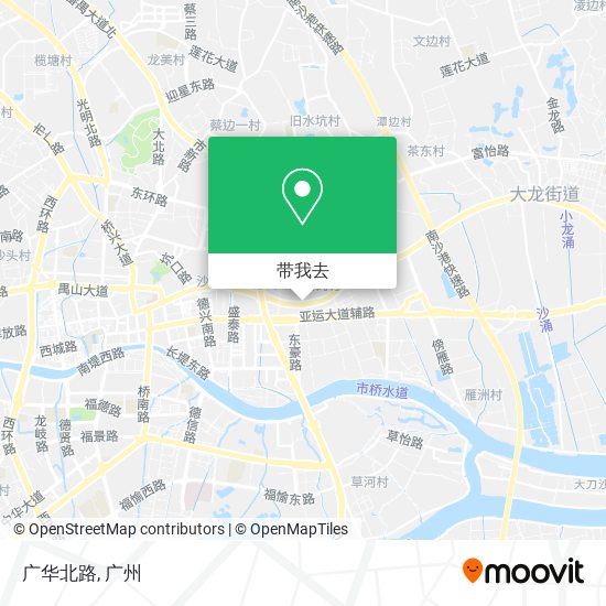 广华北路地图