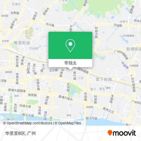 华景里B区地图