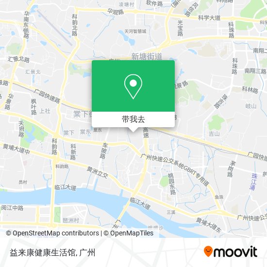 益来康健康生活馆地图