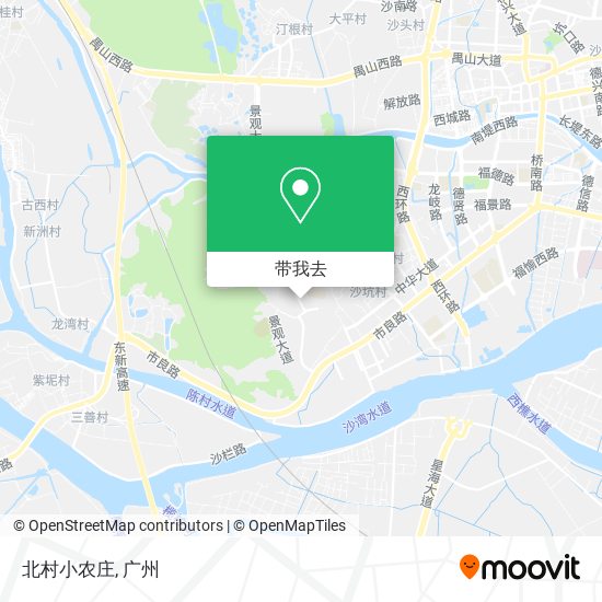 北村小农庄地图