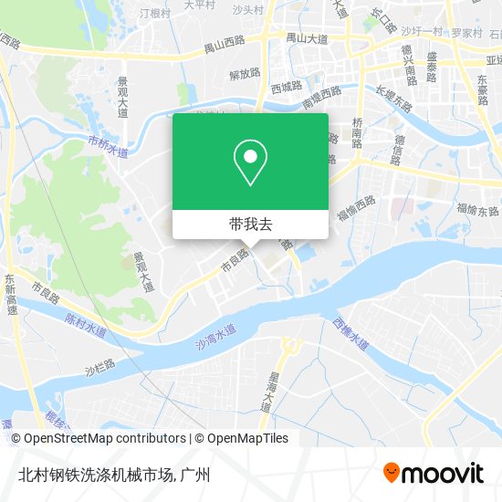 北村钢铁洗涤机械市场地图
